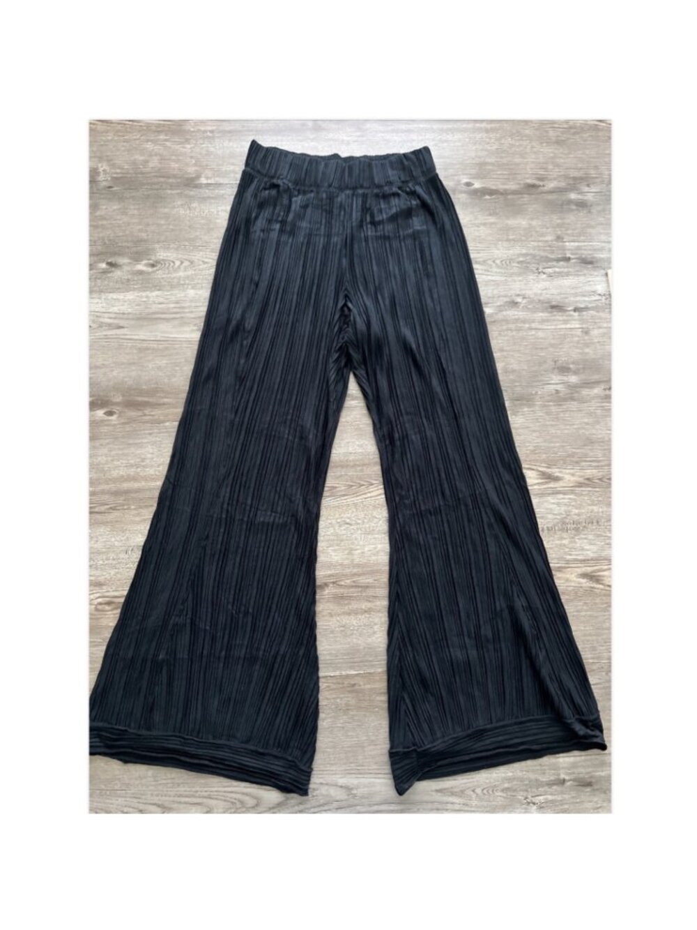 Free People Movement Feather Weight Rib Wide Leg Pants Womens Small Full Length